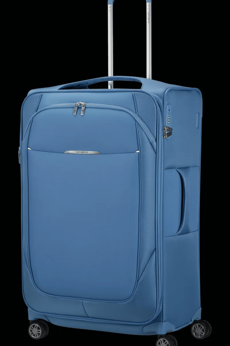 Samsonite Spinner (4 Wheel) | Lightweight Luggage-Re-Lite 78cm Spinner Expandable (4 wheels) - Capri Blue