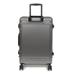 Eastpak Spinner (4 Wheel)-Resist'r Case Medium - Brushed Metal (Grey)