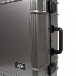 Eastpak Spinner (4 Wheel)-Resist'r Case Medium - Brushed Metal (Grey)