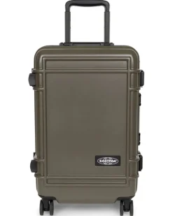 Eastpak Spinner (4 Wheel) | Cabin Luggage-Resist'r Case Small - Army Olive (green)