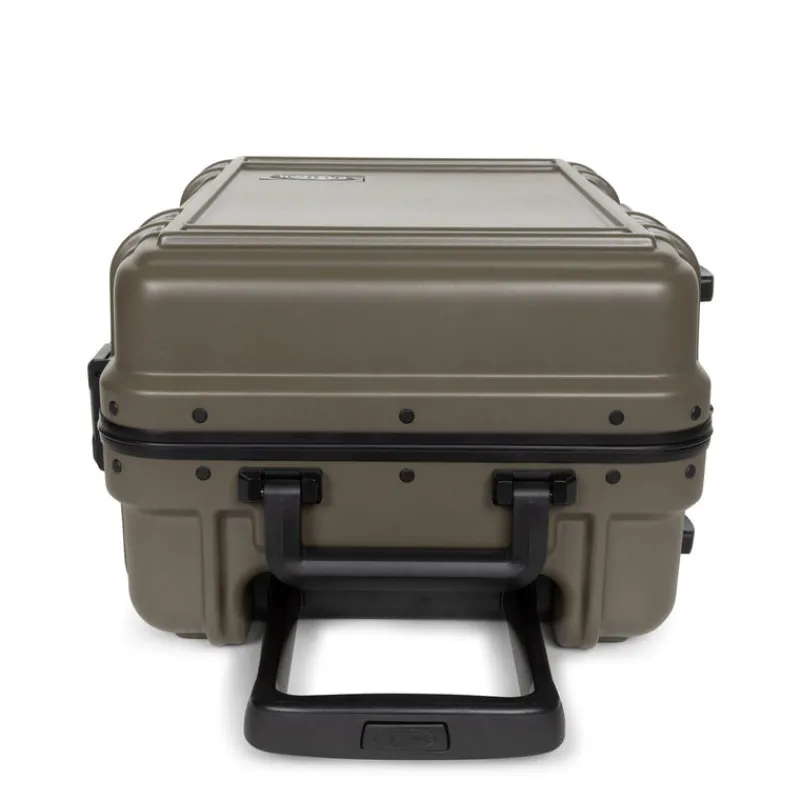 Eastpak Spinner (4 Wheel) | Cabin Luggage-Resist'r Case Small - Army Olive (green)