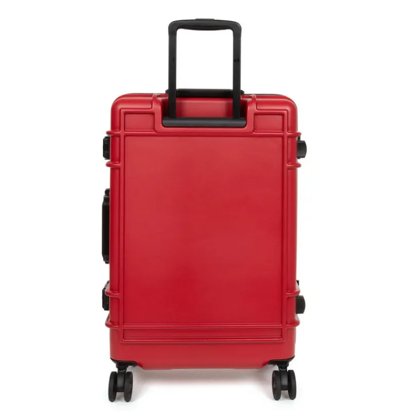 Eastpak Spinner (4 Wheel) | Cabin Luggage-Resist'r Case Small - Red