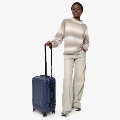Eastpak Spinner (4 Wheel) | Cabin Luggage-Resist'r Case Small - Ultra Marine (blue)