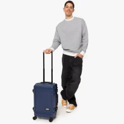 Eastpak Spinner (4 Wheel) | Cabin Luggage-Resist'r Case Small - Ultra Marine (blue)