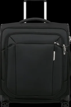 Samsonite Spinner (4 Wheel) | Softside Luggage-RESPARK 56cm Spinner (4 wheels) - Ozone Black