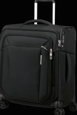 Samsonite Spinner (4 Wheel) | Softside Luggage-RESPARK 56cm Spinner (4 wheels) - Ozone Black