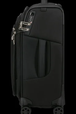 Samsonite Spinner (4 Wheel) | Softside Luggage-RESPARK 56cm Spinner (4 wheels) - Ozone Black