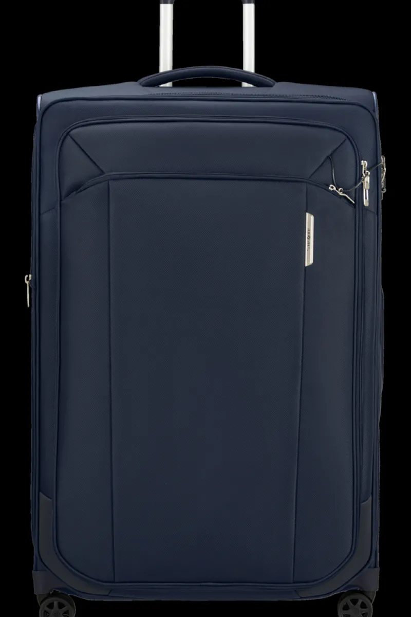 Samsonite Spinner (4 Wheel) | Eco Friendly Luggage-RESPARK 82cm Spinner Expandable (4 wheels) - Midnight Blue