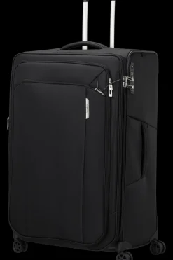 Samsonite Spinner (4 Wheel) | Eco Friendly Luggage-RESPARK 82cm Spinner Expandable (4 wheels) - Ozone Black