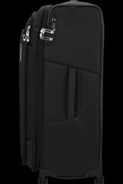 Samsonite Spinner (4 Wheel) | Eco Friendly Luggage-RESPARK 79cm Spinner Expandable (4 wheels) - Ozone Black