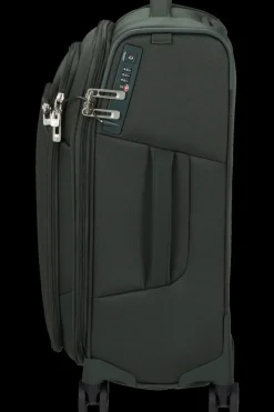 Samsonite Spinner (4 Wheel) | Eco Friendly Luggage-RESPARK 55cm Spinner Expandable (4 wheels) - Forest Green