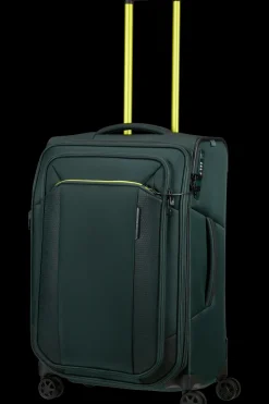 Samsonite Spinner (4 Wheel) | Softside Luggage-RESPARK 67cm Spinner Expandable (4 wheels) - Dark Teal