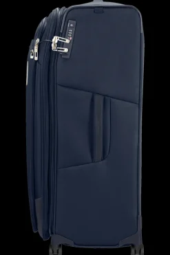 Samsonite Spinner (4 Wheel) | Eco Friendly Luggage-RESPARK 82cm Spinner Expandable (4 wheels) - Midnight Blue