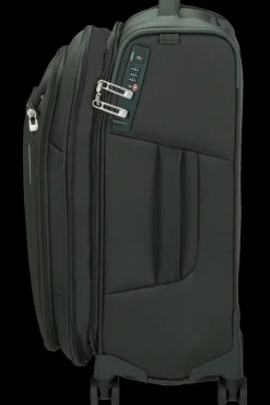 Samsonite Spinner (4 Wheel) | Eco Friendly Luggage-RESPARK 55cm Spinner Expandable (4 wheels) - Forest Green