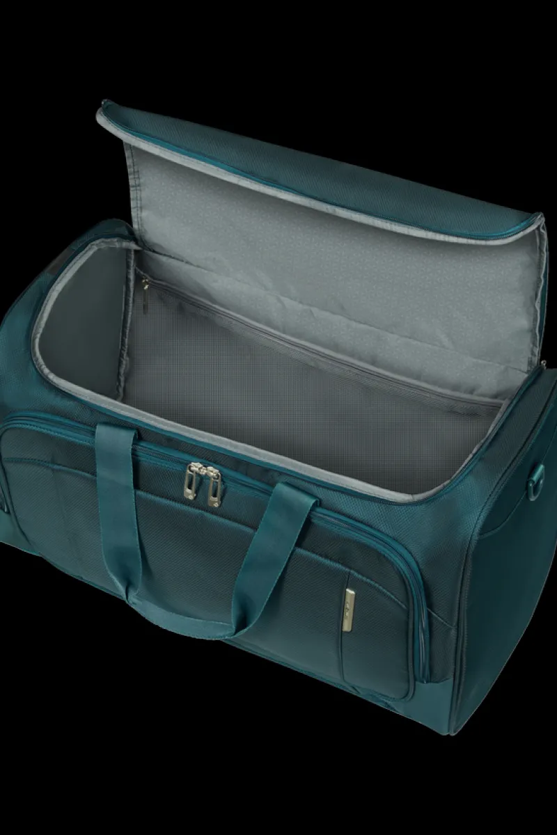 Samsonite Duffle Bags | Spinner (4 Wheel)-RESPARK Duffle Twonighter 55cm - Petrol Blue