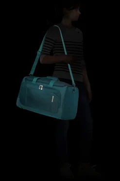 Samsonite Duffle Bags | Spinner (4 Wheel)-RESPARK Duffle Twonighter 55cm - Petrol Blue