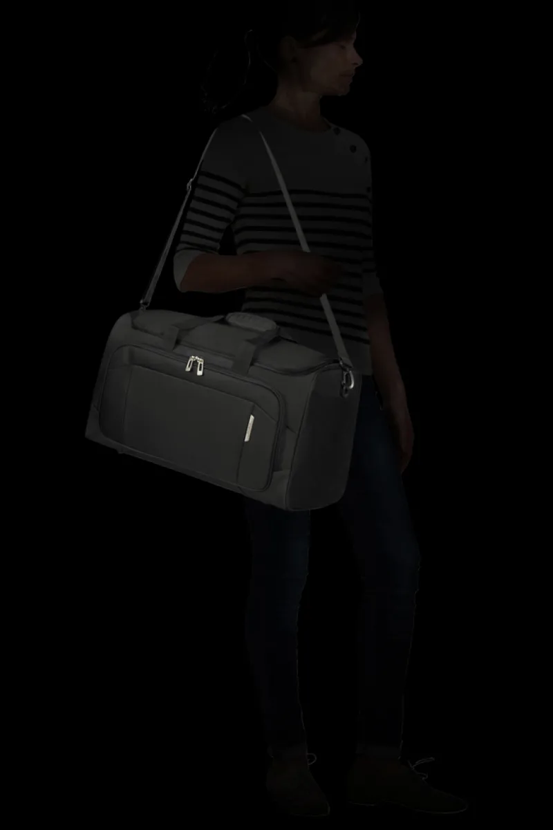 Samsonite Duffle Bags | Eco Friendly Luggage-RESPARK Duffle Twonighter 55cm - Ozone Black