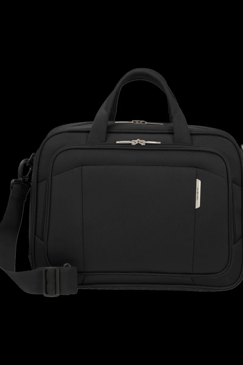 Samsonite Shoulder Bags | Spinner (4 Wheel)-RESPARK Laptop Shoulder Bag - Ozone Black