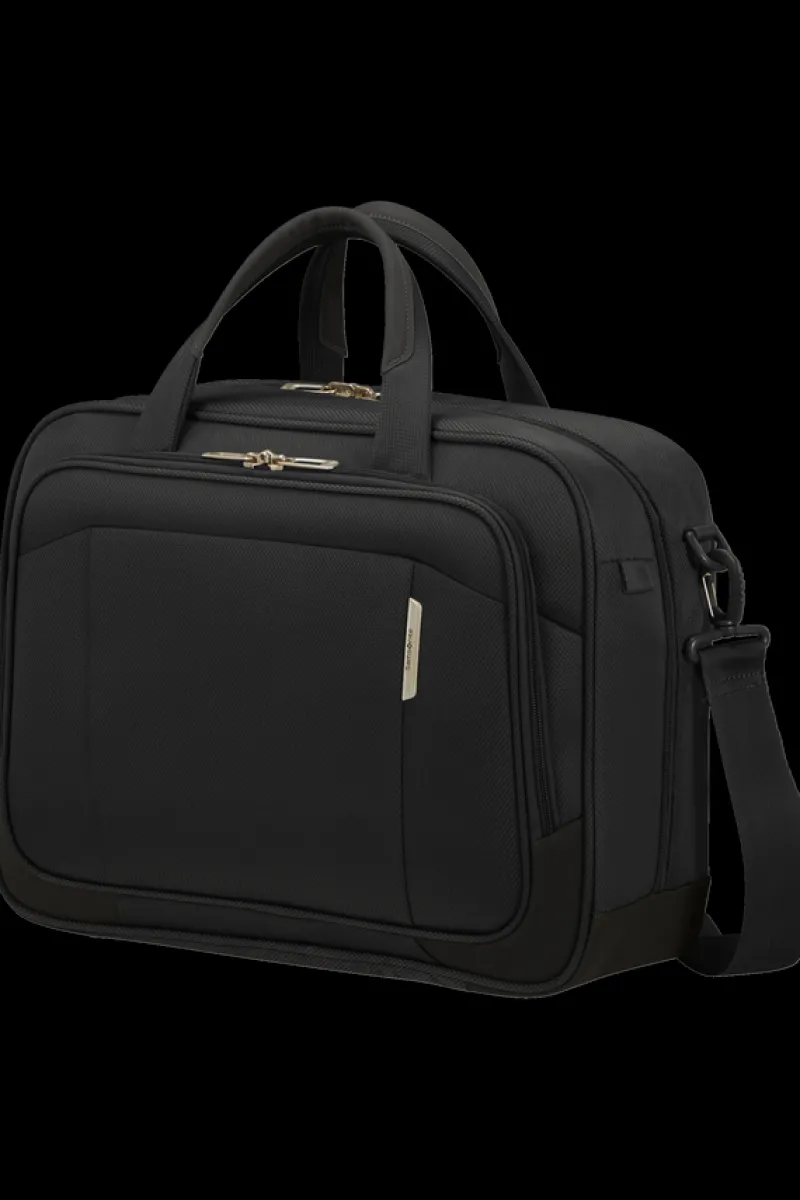 Samsonite Shoulder Bags | Spinner (4 Wheel)-RESPARK Laptop Shoulder Bag - Ozone Black
