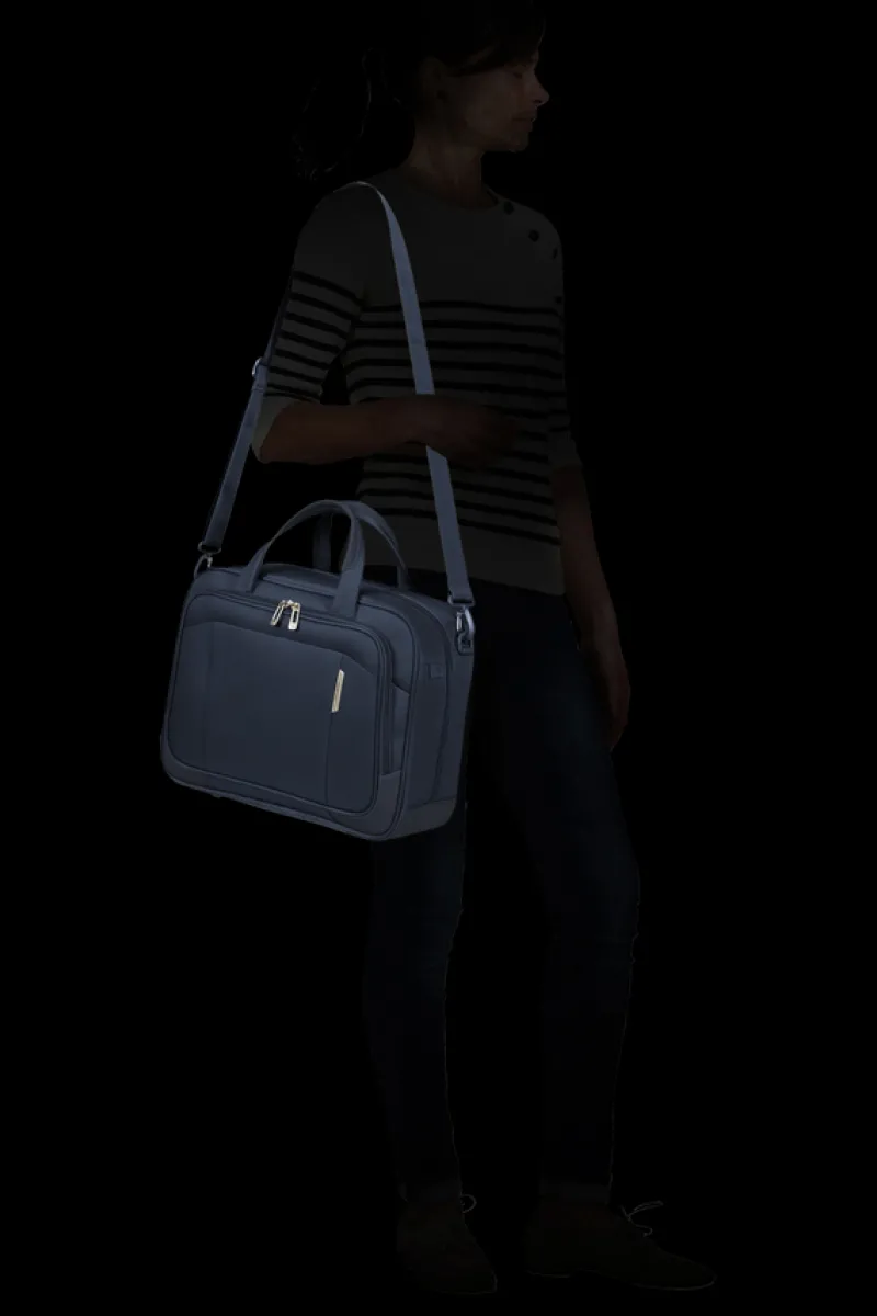 Samsonite Shoulder Bags | Softside Luggage-RESPARK Laptop Shoulder Bag - Midnight Blue