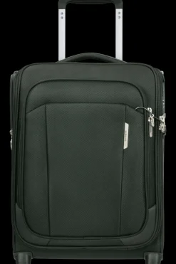 Samsonite Spinner (4 Wheel) | Eco Friendly Luggage-RESPARK Upright Underseater 45cm - Forest Green