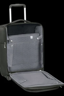 Samsonite Spinner (4 Wheel) | Eco Friendly Luggage-RESPARK Upright Underseater 45cm - Forest Green
