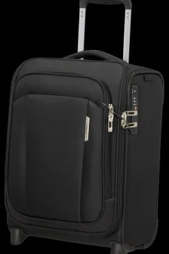 Samsonite Spinner (4 Wheel) | Eco Friendly Luggage-RESPARK Upright Underseater 45cm - Ozone Black