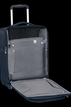 Samsonite Spinner (4 Wheel) | Eco Friendly Luggage-RESPARK Upright Underseater 45cm - Midnight Blue