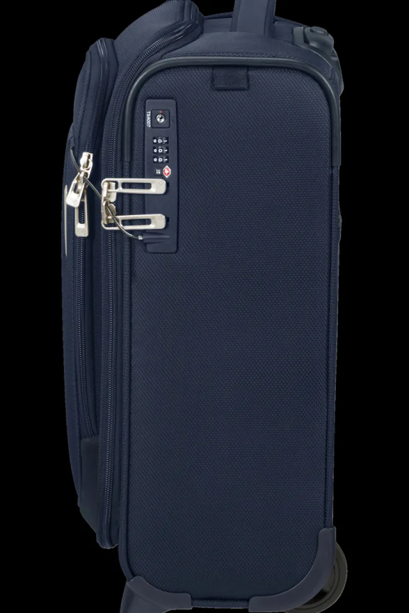Samsonite Spinner (4 Wheel) | Eco Friendly Luggage-RESPARK Upright Underseater 45cm - Midnight Blue