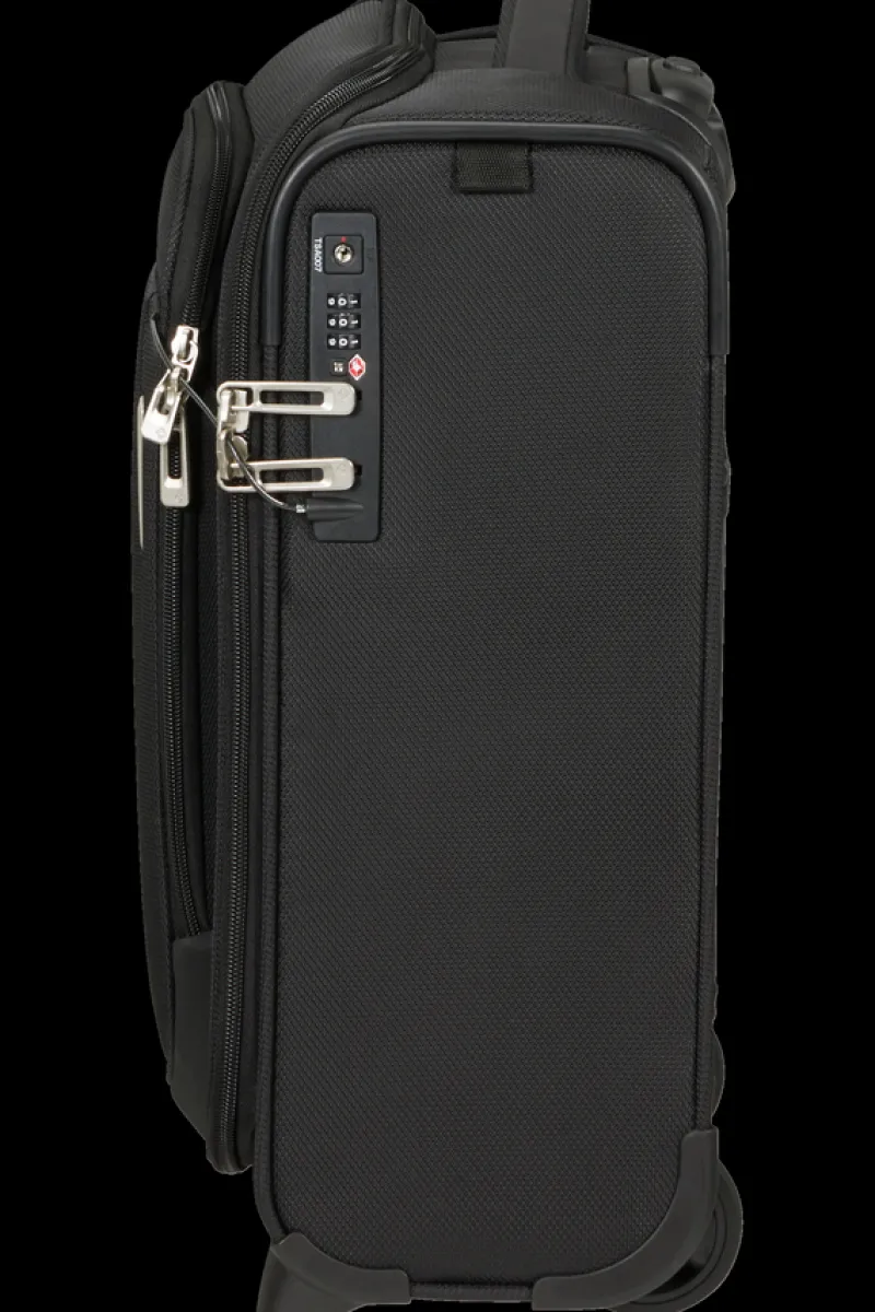 Samsonite Spinner (4 Wheel) | Eco Friendly Luggage-RESPARK Upright Underseater 45cm - Ozone Black