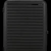 Samsonite Spinner (4 Wheel) | Hardside Luggage-RESTACKD Spinner Expandable (4 wheels) 68cm - Black