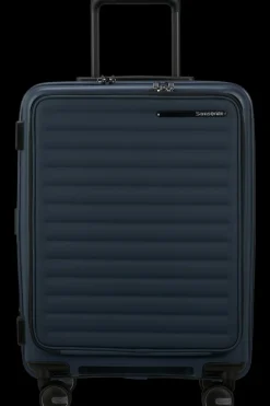 Samsonite Spinner (4 Wheel) | Hardside Luggage-RESTACKD Spinner Expandable (4 wheels) 55cm - Midnight