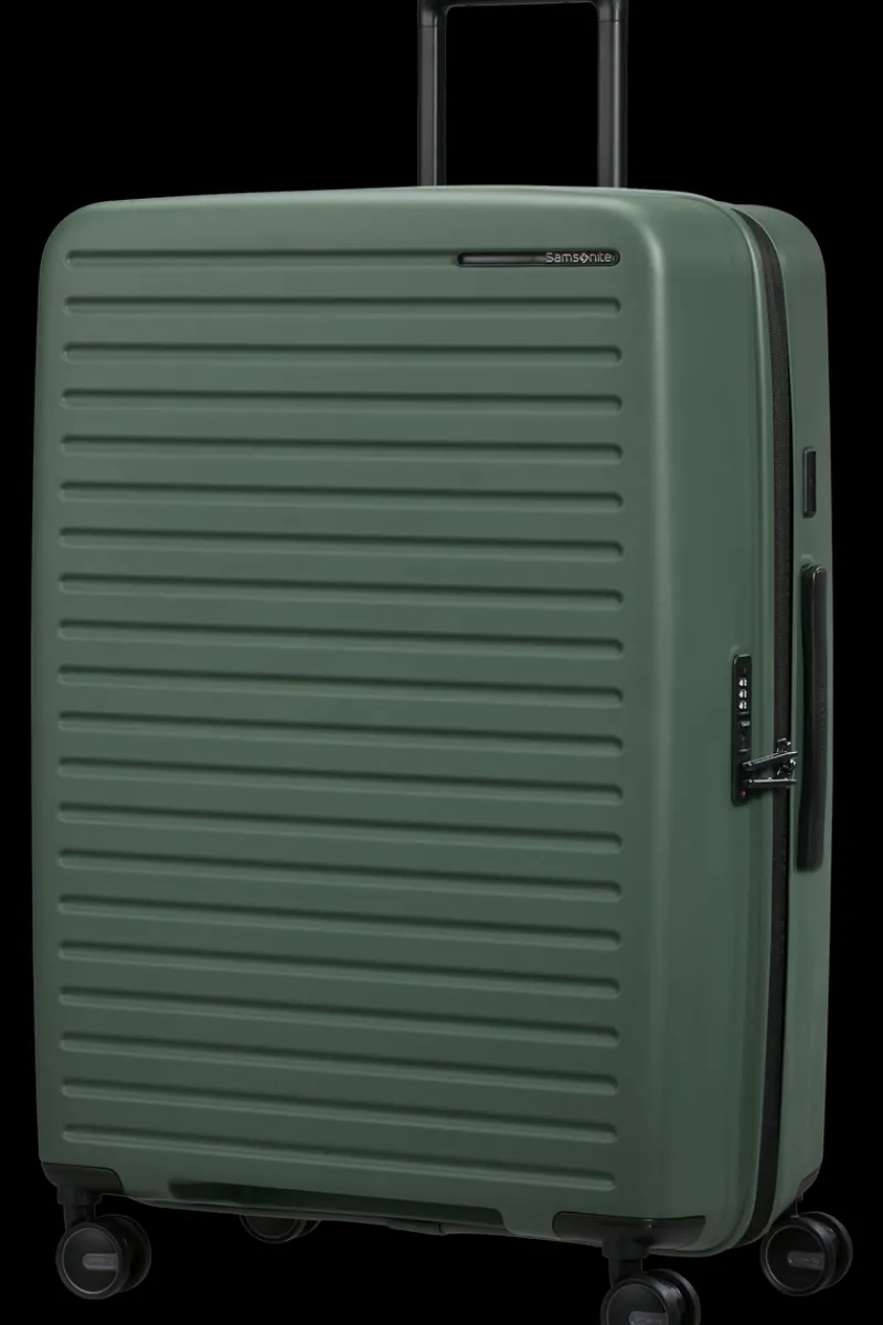Samsonite Spinner (4 Wheel) | Hardside Luggage-RESTACKD Spinner Expandable (4 wheels) 75cm - Sage