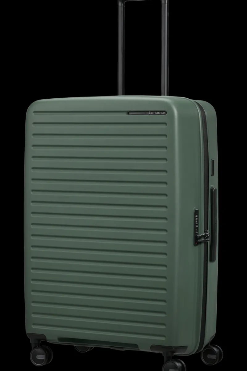Samsonite Spinner (4 Wheel) | Hardside Luggage-RESTACKD Spinner Expandable (4 wheels) 75cm - Sage
