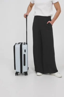 Samsonite Spinner (4 Wheel) | Hardside Luggage-RESTACKD Spinner Expandable (4 wheels) 55cm - Glacier