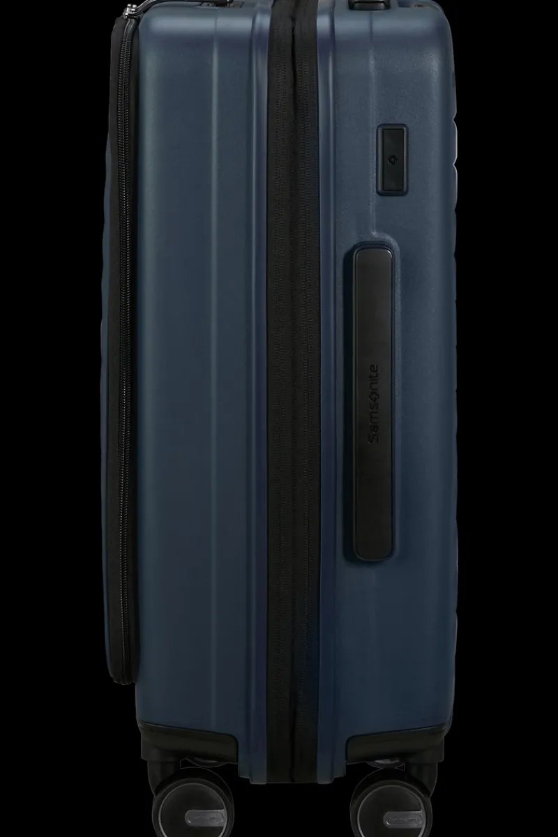 Samsonite Spinner (4 Wheel) | Hardside Luggage-RESTACKD Spinner Expandable (4 wheels) 55cm - Midnight