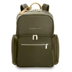 Briggs & Riley Backpacks-RHAPSODY Medium Backpack - Olive