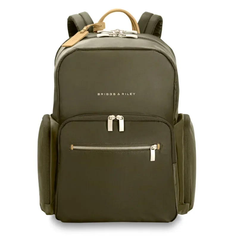 Briggs & Riley Backpacks-RHAPSODY Medium Backpack - Olive