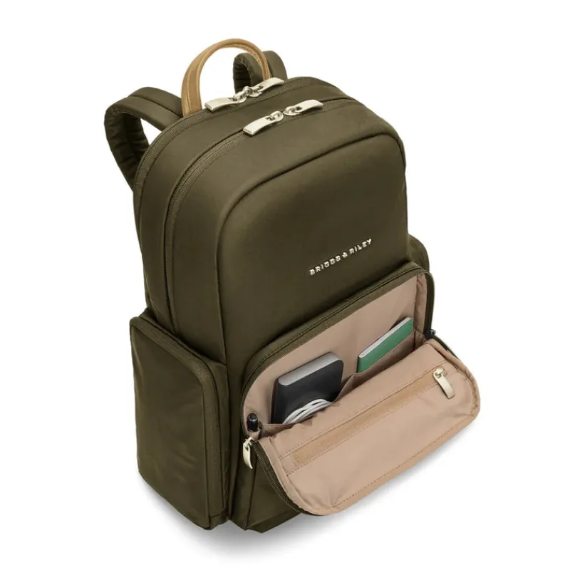 Briggs & Riley Backpacks-RHAPSODY Medium Backpack - Olive