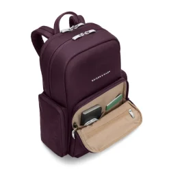 Briggs & Riley Backpacks-RHAPSODY Medium Backpack - Plum