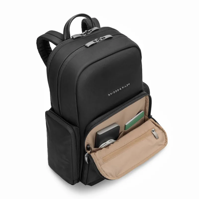 Briggs & Riley Backpacks-RHAPSODY Medium Backpack - Black