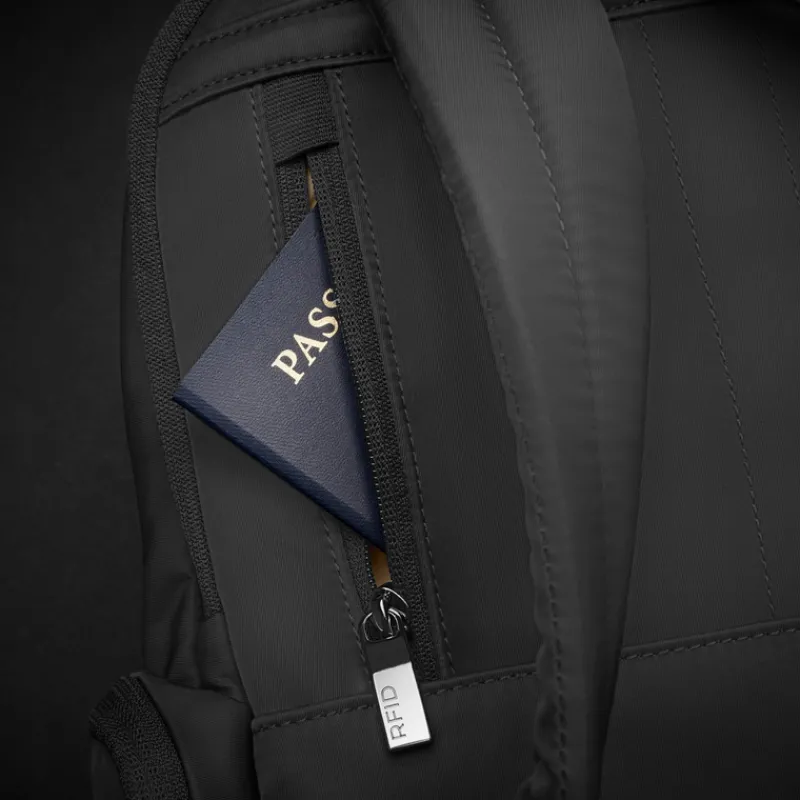 Briggs & Riley Backpacks-RHAPSODY Medium Backpack - Black