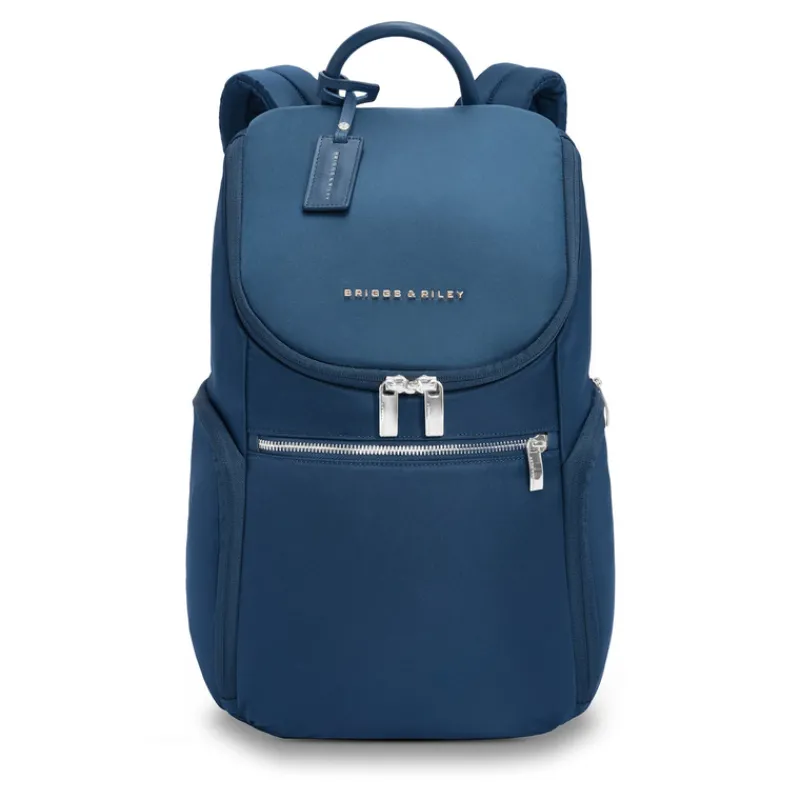 Briggs & Riley Backpacks-RHAPSODY U Zip Backpack - Navy