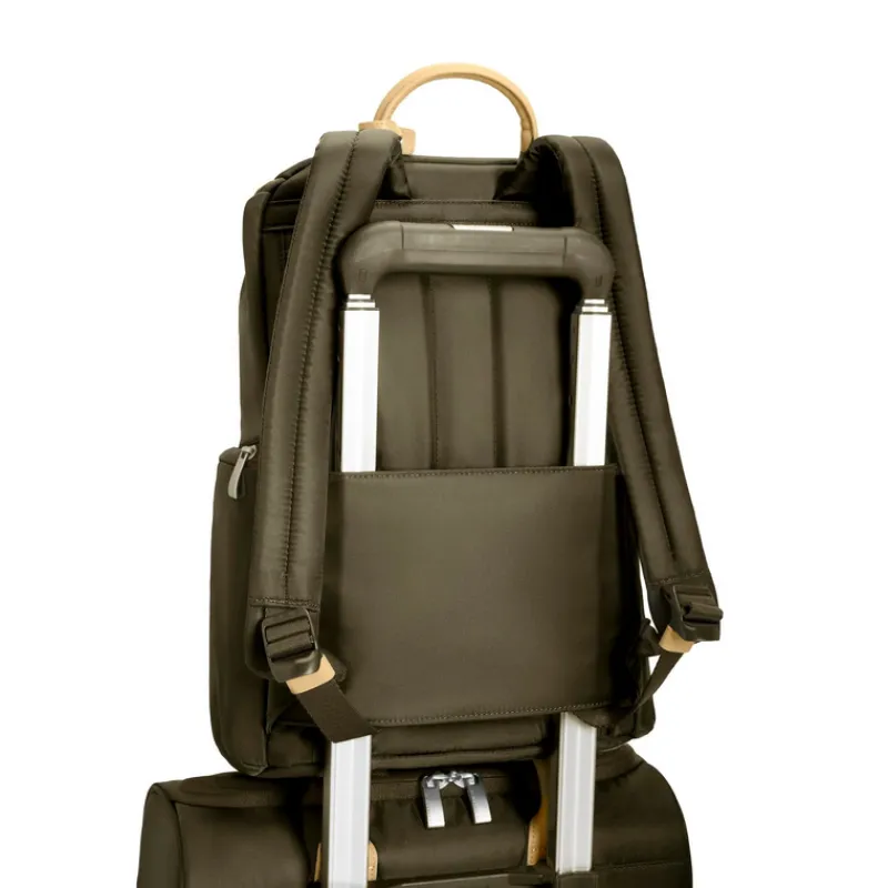 Briggs & Riley Backpacks-RHAPSODY U Zip Backpack - Olive