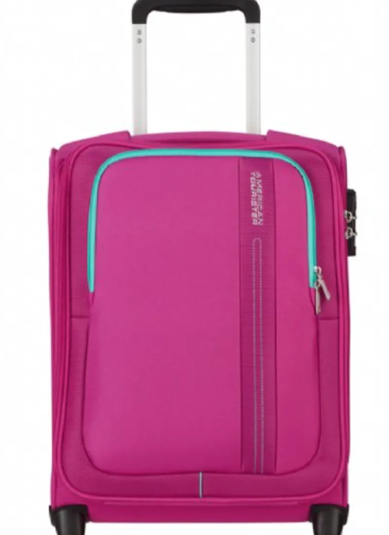American Tourister Upright (2 Wheel) | Cabin Luggage-SEA SEEKER Cabin Luggage 45cm - FUCHSIA