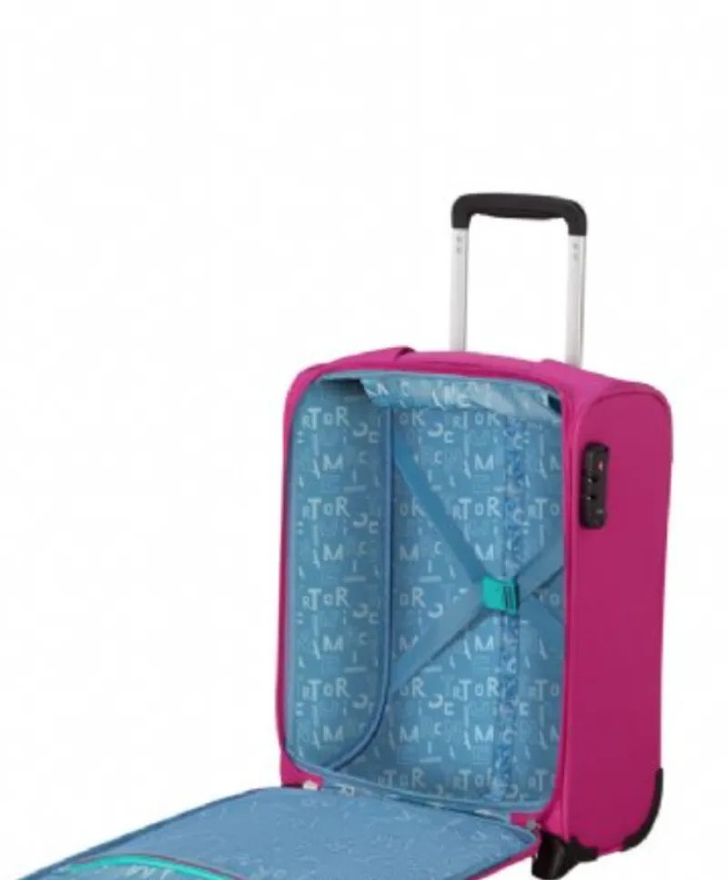 American Tourister Upright (2 Wheel) | Cabin Luggage-SEA SEEKER Cabin Luggage 45cm - FUCHSIA
