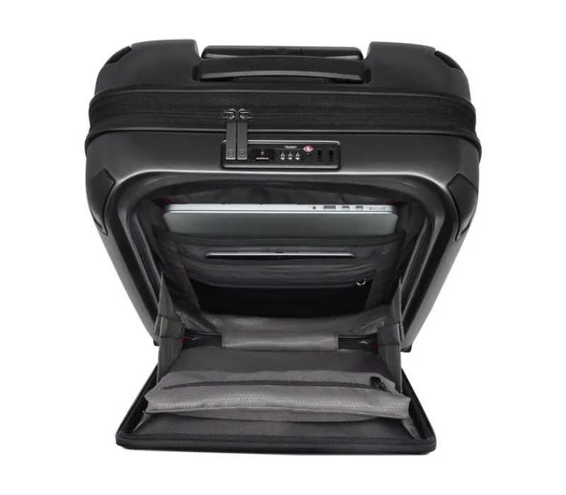 Victorinox Spinner (4 Wheel) | Softside Luggage-Spectra 3.0 Expandable Global Carry-On - Black