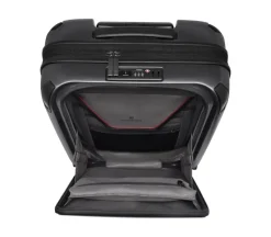 Victorinox Spinner (4 Wheel) | Softside Luggage-Spectra 3.0 Expandable Global Carry-On - Black