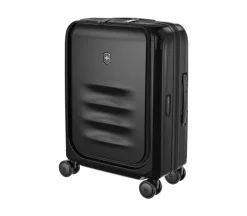 Victorinox Spinner (4 Wheel) | Softside Luggage-Spectra 3.0 Expandable Global Carry-On - Black
