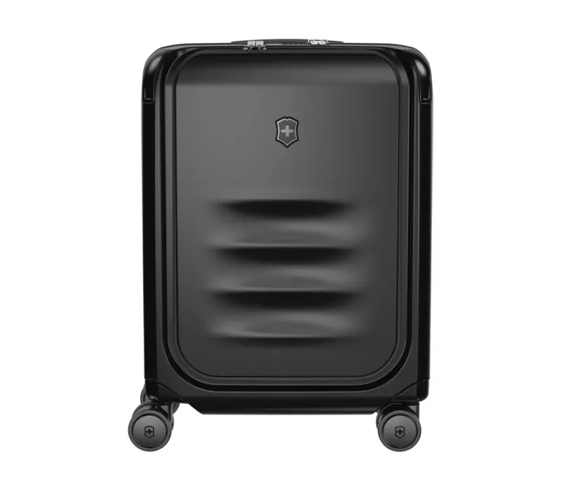 Victorinox Spinner (4 Wheel) | Softside Luggage-Spectra 3.0 Expandable Global Carry-On - Black